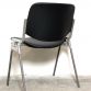 Sedia DSC 106 BLACK - B - Anonima Castelli Design Giancarlo Piretti 1960 Made in Italy