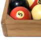 Complete Set of Vintage 1960s Billiard Balls - Made in Italy -