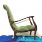 Vintage MITZI armchair Designed by EZIO LONGHI for ELAM 1950s - Made in Italy -