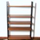 Vintage 1960s cabinet / bookcase with 5 shelves - Made in Italy -