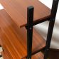Vintage 1960s cabinet / bookcase with 5 shelves - Made in Italy -