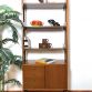 60s modular single span BOOKCASE - Made in Italy
