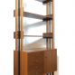 60s modular single span BOOKCASE - Made in Italy