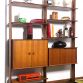 Libreria Bifacciale Vintage Anni 60 a due campate Made in Italy