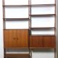 Libreria Bifacciale Vintage Anni 60 a due campate Made in Italy