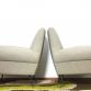 Coppia di Poltrone Vintage Gigi Radice By Minotti Anni 50  Made in Italy 