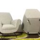 Coppia di Poltrone Vintage Gigi Radice By Minotti Anni 50  Made in Italy 