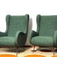 Coppia Poltrone SENIOR Vintage Anni 50 Design Attribuito Marco Zanuso - Made in Italy -