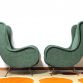 Coppia Poltrone SENIOR Vintage Anni 50 Design Attribuito Marco Zanuso - Made in Italy -