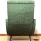 LADY ARMCHAIR Dark Green 50s Design Attributed to Marco Zanuso Made in Italy