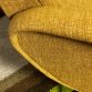 ARMCHAIR LADY Lt.Yellow Years 50s Design attributed Marco Zanuso Made in italy
