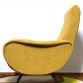 ARMCHAIR LADY Lt.Yellow Years 50s Design attributed Marco Zanuso Made in italy