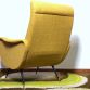 ARMCHAIR LADY Lt.Yellow Years 50s Design attributed Marco Zanuso Made in italy