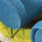 Coppia di Poltrone  LADY  Lt. Blue Anni 50 Design Attribuito Marco Zanuso Made in Italy