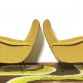 Coppia di Poltrone  LADY  Lt.Yellow Anni 50 Design Attribuito Marco Zanuso Made in Italy