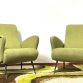 Coppia di poltrone Vintage Anni 50 By ISA BERGAMO - Made in Italy -