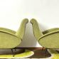 Coppia di poltrone Vintage Anni 50 By ISA BERGAMO - Made in Italy -
