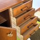 Libreria Anni 60 Vintage 1 Campata Anni 60 - Made in Italy -