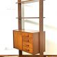 Libreria Anni 60 Vintage 1 Campata Anni 60 - Made in Italy -