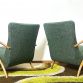 Coppia di Poltrone di Guglielmo Ulrich Vintage Anni 40  - Made in Italy -