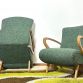 Coppia di Poltrone di Guglielmo Ulrich Vintage Anni 40  - Made in Italy -