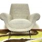 1950s Armchair Design GIGI RADICE Made in Italy