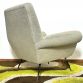 1950s Armchair Design GIGI RADICE Made in Italy