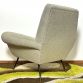 1950s Armchair Design GIGI RADICE Made in Italy
