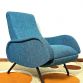 POLTRONA  RECLINABILE Anni 50 Design Attribuito Marco Zanuso Made in italy