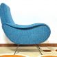 POLTRONA  LADY  Sky.Blue  Anni 50 Design Attribuito Marco Zanuso Made in Italy