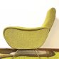 POLTRONA  LADY  Lt.Yellow Anni 50 Design Attribuito Marco Zanuso Made in italy