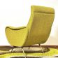 POLTRONA  LADY  Lt.Yellow Anni 50 Design Attribuito Marco Zanuso Made in italy