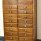 Mobile Archivio a 20 cassetti Anni 50 Made in Italy