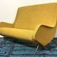 Divano 2 posti Anni 50 Design Aldo Morbelli By Isa Bergamo Made in italy