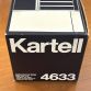 Kartell ashtray Model 4633 White 1970s Made in Italy