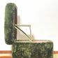 Pouf Green - Vintage 70s Multifunctional Stool Made in Italy
