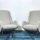 Coppia di Poltrone ISA Anni 50 ALDO MORBELLI Design Made in italy