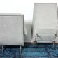 Coppia di Poltrone ISA Anni 50 ALDO MORBELLI Design Made in italy