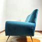 Divano 3 Posti Vintage design Gigi Radice per Minotti, anni '60 Made in Italy