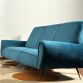 Divano 3 Posti Vintage design Gigi Radice per Minotti, anni '60 Made in Italy