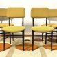 Set of 4 Vintage Teack Chairs from the 60s - Made in Italy -
