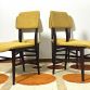Set of 4 Vintage Teack Chairs from the 60s - Made in Italy -
