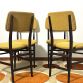 Set of 4 Vintage Teack Chairs from the 60s - Made in Italy -