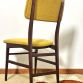 Set of 4 Vintage Teack Chairs from the 60s - Made in Italy -