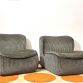 Pair of CALIDA armchairs by Arch. Giudici for Coim, 1970s Made in Italy