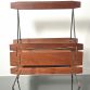 Portariviste Vintage in Legno e Metallo  Anni 60 Made in Italy