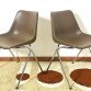 Coppia di sedie Polyprop Design Robin Day -Hille - Anonima Castelli 1970 Made in Italy