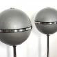 Pair of Vintage Grundig Audiorama 8000 Gray Speakers from the 70s Made in Germany