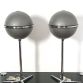 Pair of Vintage Grundig Audiorama 8000 Gray Speakers from the 70s Made in Germany