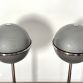 Pair of Vintage Grundig Audiorama 8000 Gray Speakers from the 70s Made in Germany